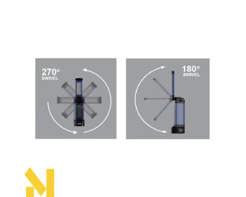 Ліхтар акумуляторний зі стійкою Kraft&Dele KD1267