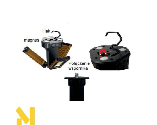 Ліхтар акумуляторний зі стійкою Kraft&Dele KD1267