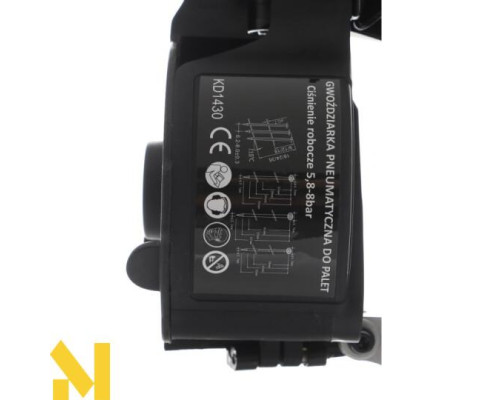 Цвяхозабивач пневматичний Kraft&Dele KD1430