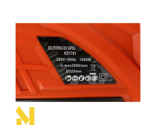 Шліфмашина ексцентрикова Kraft&Dele KD1741