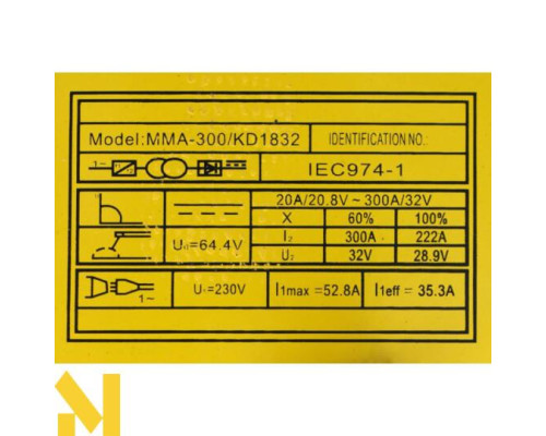 Зварювальний інвертор Kraft&Dele KD1832