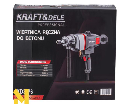 Дриль по бетону Kraft&Dele KD3076