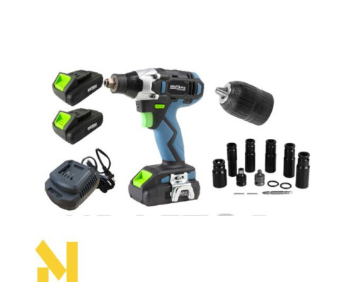 Гайковерт акумуляторний ударний Kraft&Dele KD3407