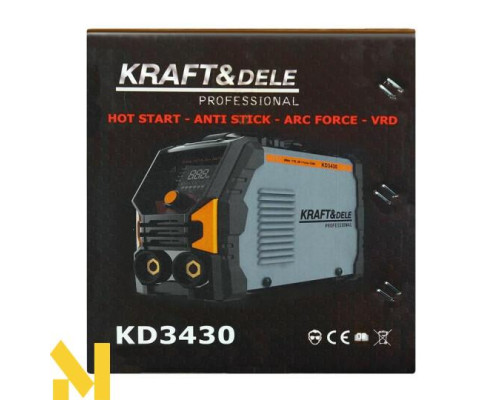 Зварювальний інвертор Kraft&Dele KD3430