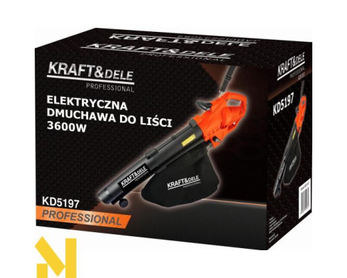Пилосос-повітродувка садова електрична Kraft&Dele KD5197