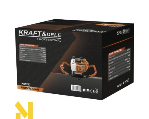 Мотобур Kraft&Dele KD5217