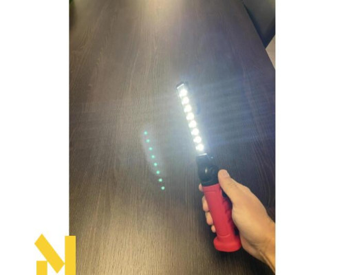 Ліхтар світлодіодний акумуляторний PROTESTER L-0802T поворотний 8+1, з магнітом