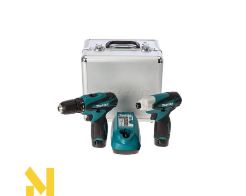 Набір інструментів акумуляторних Makita LCT204 (DF330DWE + TD090D)