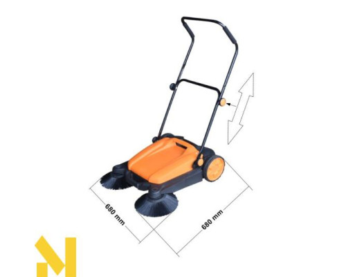 Підмітальна машина механічна Jazgot MS18