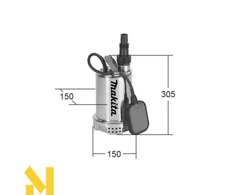 Занурювальний насос Makita PF1100