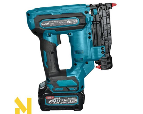 Степлер акумуляторний під штифти Makita PT001GD101