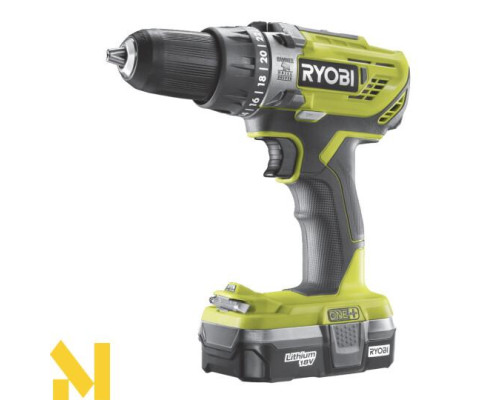 Ударний дриль-шуруповерт Ryobi R18PD3-213G