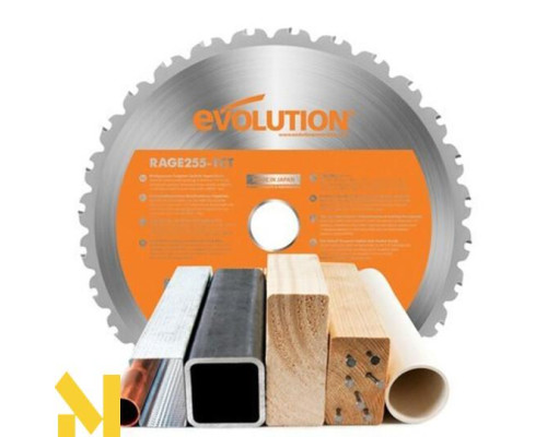 Пила торцювальна Evolution R255SMS+