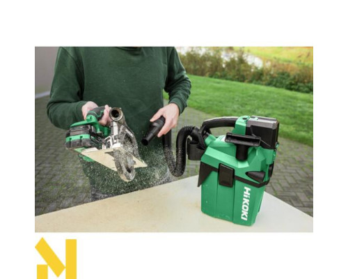 Пилосос будівельний акумуляторний Hikoki RP18DAW4Z (без АКБ та ЗП)