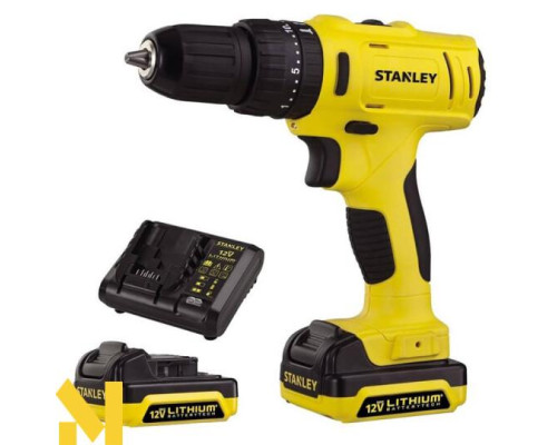 Акумуляторний дриль-шуруповерт Stanley SCD121S2K