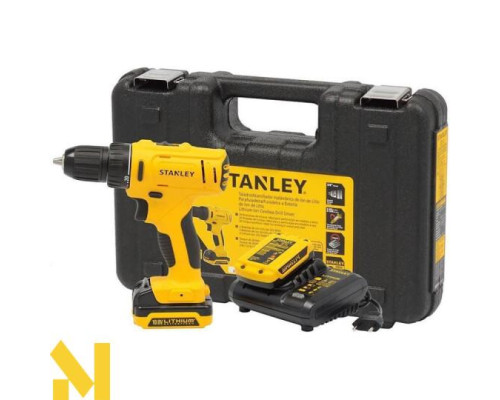 Акумуляторний дриль-шуруповерт Stanley SCD121S2K
