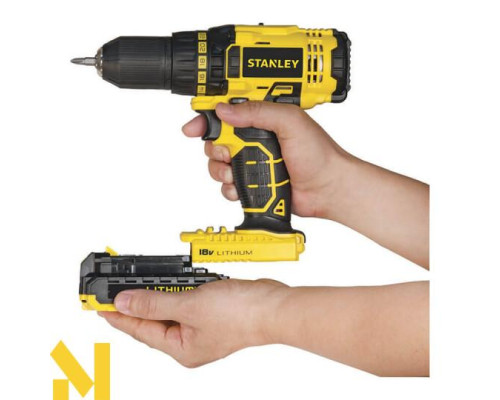 Акумуляторний дриль-шуруповерт Stanley SCD20S2K