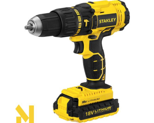 Дриль-шуруповерт акумуляторний STANLEY SCH201D2K