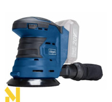 Шліфмашина ексцентрикова акумуляторна Scheppach COS125-20Pro-S (без АКБ та ЗП)