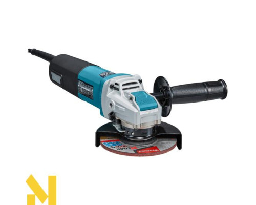 Болгарка (кутова шліфмашина) Makita X-LOCK GA5080RX02 + диски (E-00418)