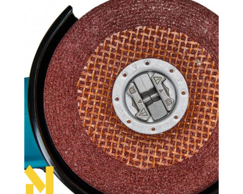 Болгарка (кутова шліфмашина) Makita X-LOCK GA5080RX02 + диски (E-00418)