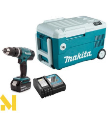 Набір інструментів акумуляторних Makita DCW180Z + DHP453RFX8 + АКБ + ЗП