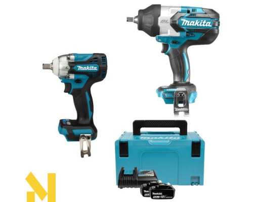 Набір акумуляторного інструменту Makita SET-DTW1002RTJ-0425 (DTW1002RTJ + DTW301Z)