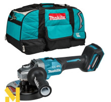 Болгарка (кутова шліфмашина) акумуляторна Makita XGT 40 V MAX Makita GA035GZ + сумка 831278-2 (без АКБ та ЗП)