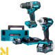 Набір інструментів акумуляторних Makita SET-TW005GD201-0825 (TW005GZ, DF002G, 2 АКБ BL4020 + DC40RA)