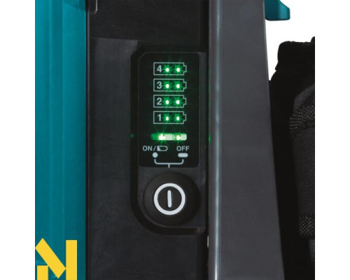 Повітродувка садова акумуляторна Makita UB001CZ + портативний рюкзак для акумуляторів PDC01 (без АКБ та ЗП)