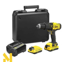Дриль-шурупокрут акумуляторний STANLEY FATMAX SFMCD711C2K