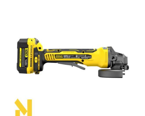 Болгарка (кутова шліфмашина) акумуляторна безщіткова STANLEY FATMAX SFMCG700M2K