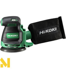 Шліфмашина ексцентрикова акумуляторна HiKOKI SV1813DAW4Z (без АКБ і ЗП)
