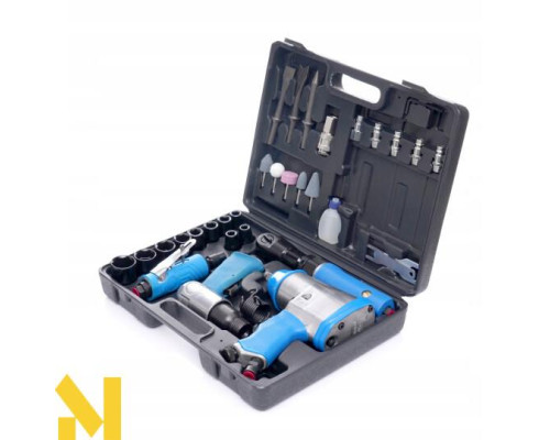 Набір інструментів пневматичних Tagred TA812, 33 шт.