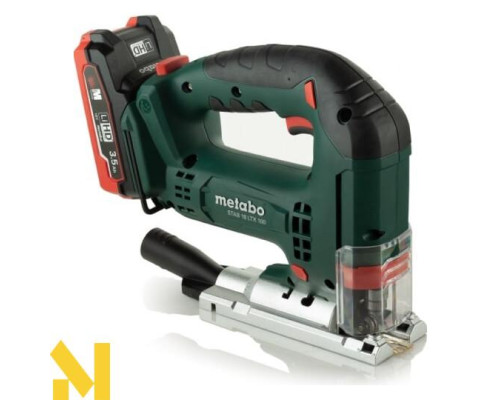 Лобзик акумуляторний Metabo STAB 18 LTX 100 Li-Power + 4.0 Ач