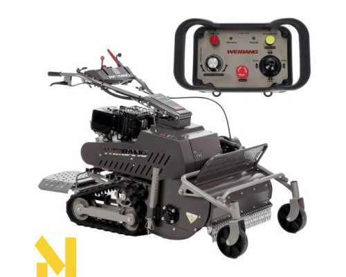 Газонокосарка бензинова з гусеничним приводом WEIBANG WBGT6813-TE PROFI