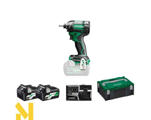 Гайковерт акумуляторний ударний Hikoki WH18DCWRZ
