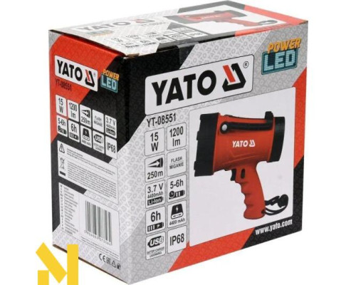 Ліхтар акумуляторний Yato YT-08551