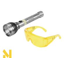 Ліхтар ультрафіолетовий акумуляторний Yato YT-08588 з окулярами