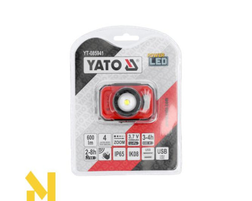 Ліхтар налобний Yato YT-085941