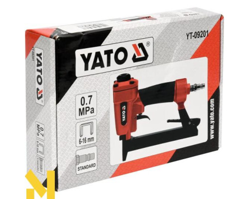 Степлер пневматичний Yato YT-09201