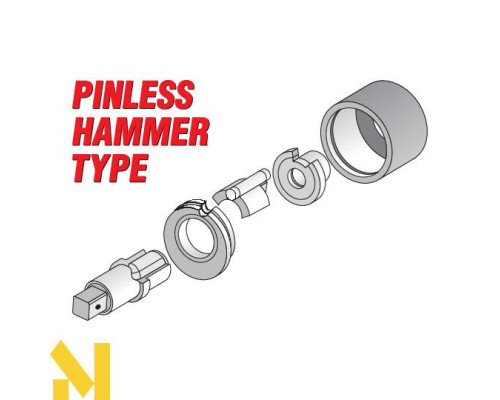 Гайковерт пневматичний Yato YT-09617