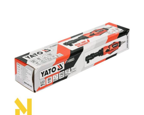 Гайковерт пневматичний Yato YT-09803