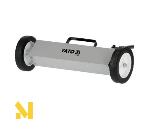 Мітла магнітна YATO YT-17400 на колесах