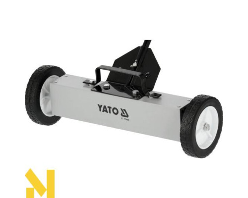 Мітла магнітна YATO YT-17400 на колесах