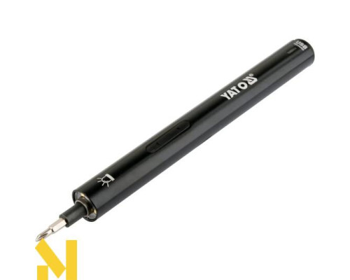 Викрутка акумуляторна Yato YT-27930 з набором біт