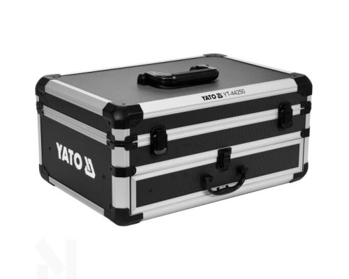 Дриль-шуруповерт акумуляторний Yato YT-44250 з комплектом аксесуарів