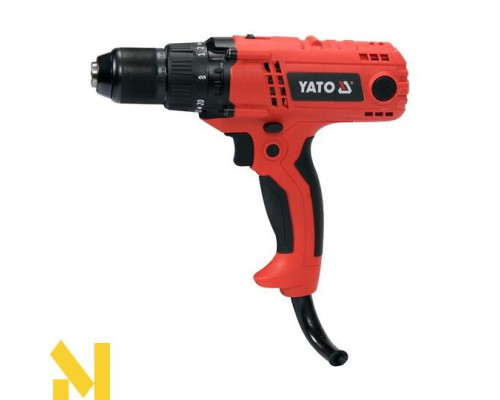 Дриль-шуруповерт мережевий Yato YT-82063