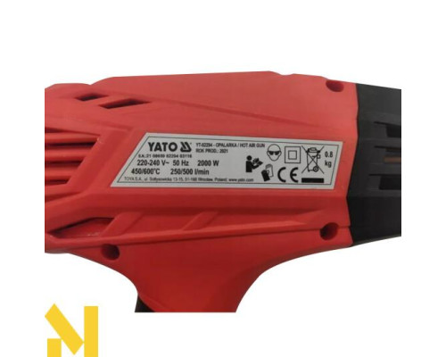 Фен технічний YATO YT-82294