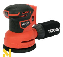 Шліфмашина ексцентрикова акумуляторна Yato YT-82753 (без АКБ та ЗП)